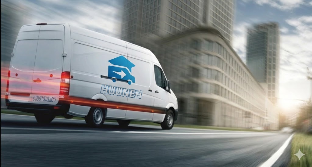 Huuneh Branded Delivery Van